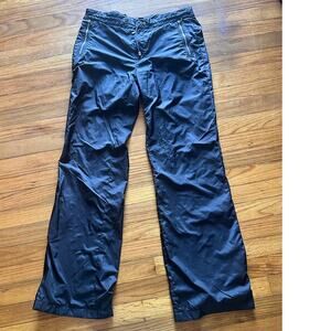 Banana Republic Zip Front Track Pants 4 – Sleek Tapered Jogger Chic